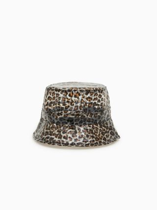 Zara + Animal Print Rain Hat