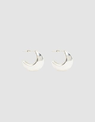 Ursa Major Jewelry + Shell Hoop Earrings