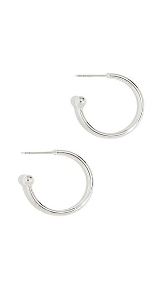 Marc Jacobs + Ball End Hoop Earrings