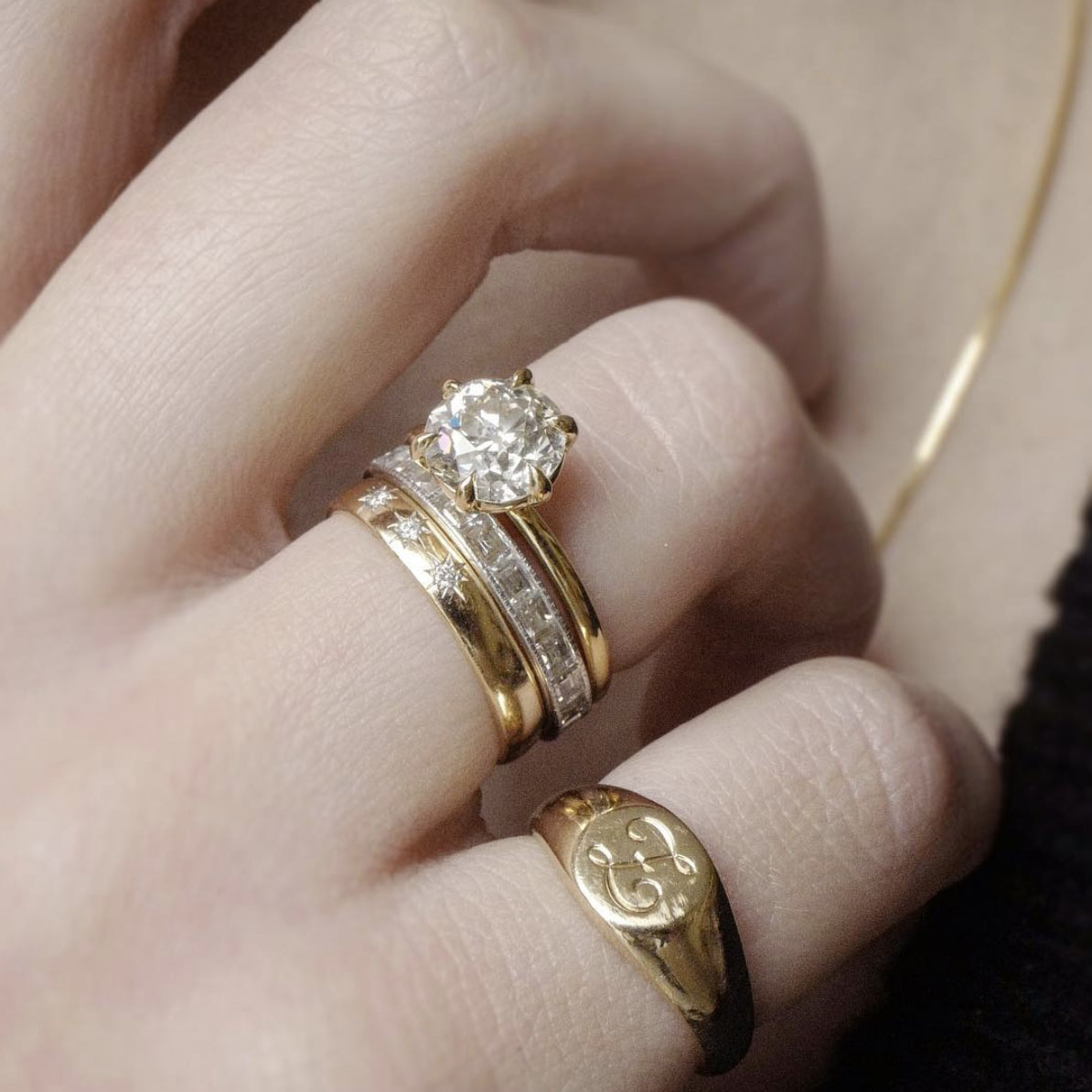 Stackable Wedding Bands Are One Of Our Favorite Jewelry Trends (PHOTOS) |  HuffPost Life
