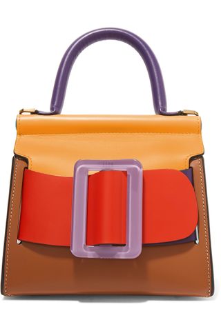 Boyy + Karl 19 Mini Color-Block Leather Shoulder Bag