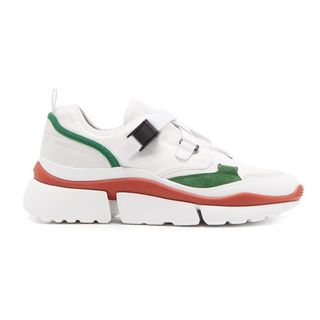 Chloé + Sonnie Raised-Sole Low-Top Sneakers