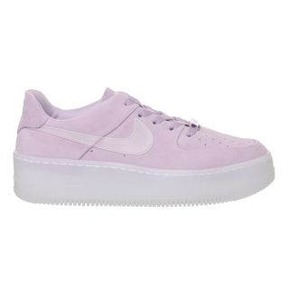 Nike + Air Force 1 Sage Trainers in Violet Mist
