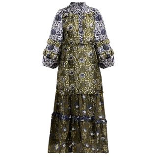 Apiece Apart + Gracia Floral-Print Silk Dress