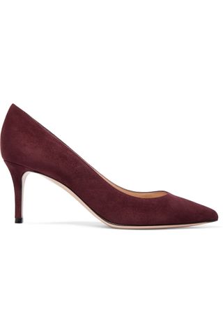 Gianvito Rossi + 70 Suede Pumps