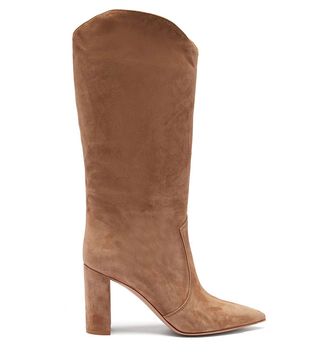 Gianvito Rossi + Slouchy 85 Knee-High Boots