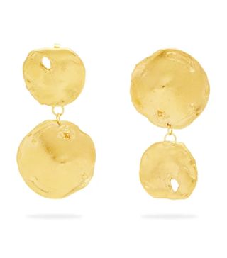 Alighieri + Il Fuoco Gold-Plated Mismatched Earrings