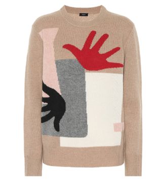 Joseph + Intarsia Wool Sweater