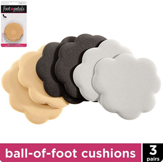 Foot Petals + Tip Toes Ball of Foot Triple Pack-W