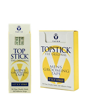 Topstick + Clear Double Sided Grooming Tape Bundle
