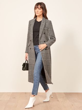 Reformation + Middlebury Coat in Beau