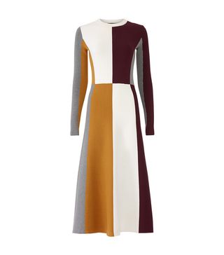 Slate & Willow + Colorblock Midi Dress
