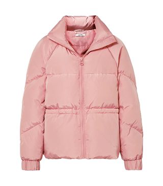 Ganni + Whitman Quilted Shell Down Jacket