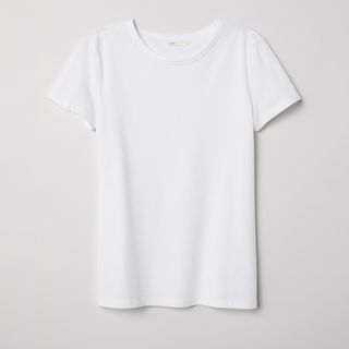 H&M + White T-Shirt