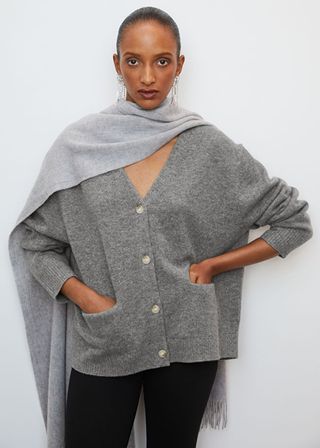 & Other Stories + Oversized Wool Cardigan
