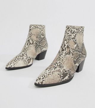 Qupid + Pointed Snake Boots