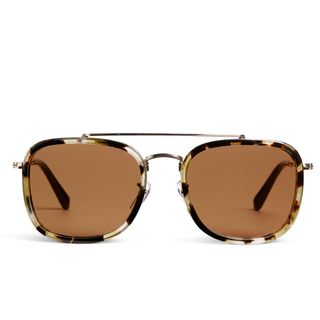 Arket + Tortoise Shell Aviator Sunglasses