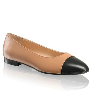 Russell & Bromley + Jeanie Toe-Cap Flat Shoes