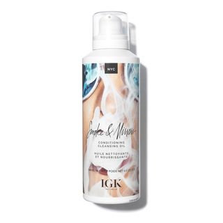 IGK Hair + Smoke and Mirrors Conditioning Cleansing Oil