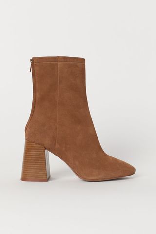 H&M + Suede Sock Boots