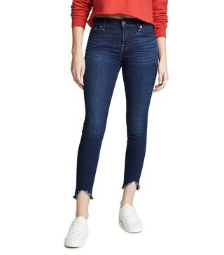 7 for All Mankind + The Ankle Skinny Jeans