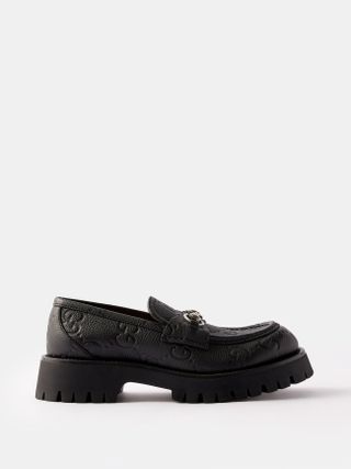 Gucci + GG Lug Loafers With Horsebit