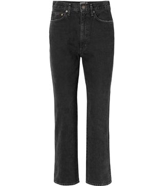 Agolde + Pinch Waist High-Rise Flared Jeans