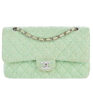 Chanel + Tweed Classic Medium Double Flap Bag