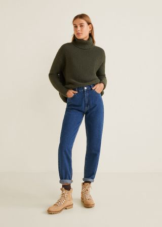 Mango + Mom Relaxed Jeans