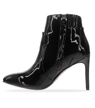 Who What Wear x Target + Rebekah Patent Pointed Heeled Boots