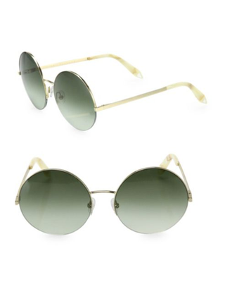 Victoria Beckham + Supra Mirroed Round Sunglasses