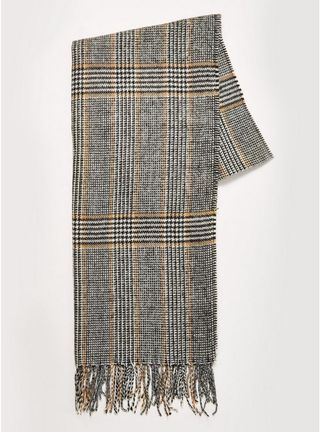 Topman + Prince Of Wales Check Scarf