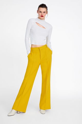 Zara + Flared Pants