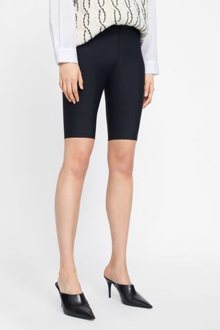 Zara + Short Bicycle Shorts