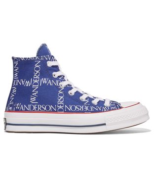 Converse x J.W.Anderson + Chuck Taylor All Star Printed Canvas High-Top Sneakers