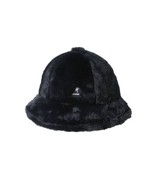 Kangol + Faux Fur Casual Bucket Hat