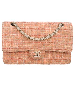 Chanel + Classic Tweed Medium Double Flap Bag
