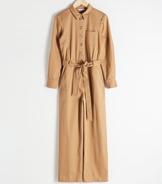 
Other Stories + Belted Cotton Boilersuit