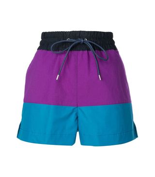 Sacai + Colour Block Shorts