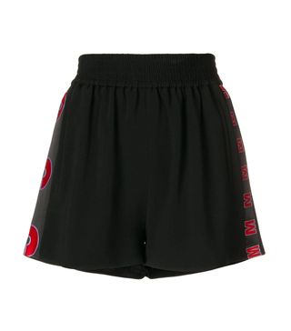 Stella McCartney + Embroidered Cady Shorts