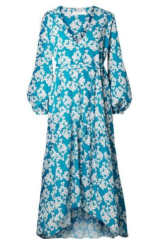 Borgo de Nor + Beatrice Floral-print Crepe Midi Dress