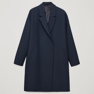 COS + Blazer-Style Wool Coat