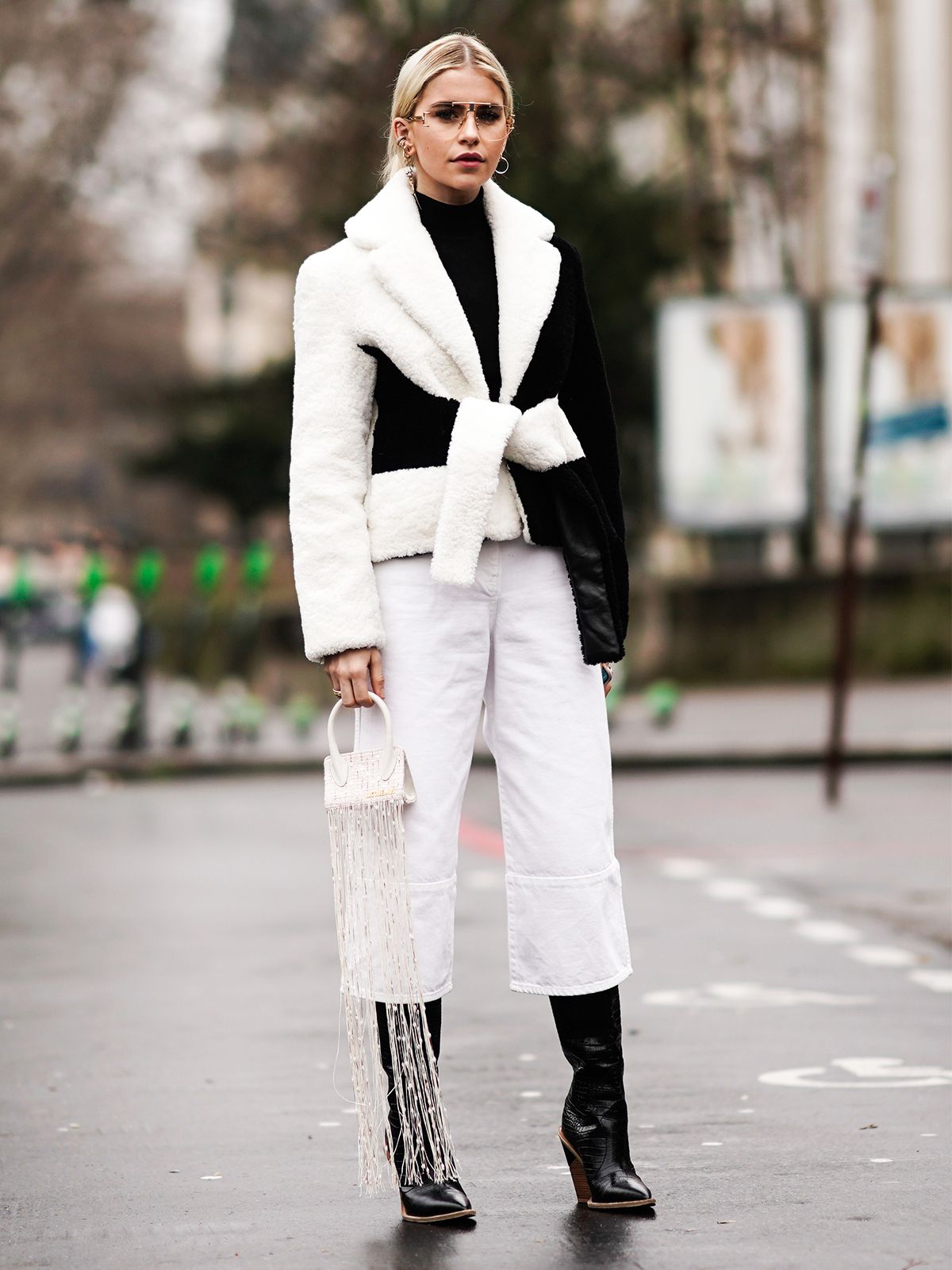 BlackandWhite Clothing Is the Color Trend for Minimalists Who What Wear
