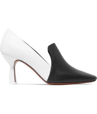 Neous + Aerid Two-Tone Leather Pumps