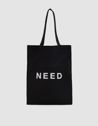 Need + Need Tote Bag in Black