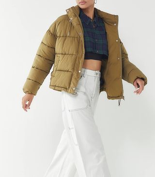 Urban Outfitters + UO Mae Hooded Puffer Jacket