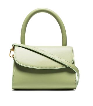 By Far + Green Mini Leather Crossbody Bag