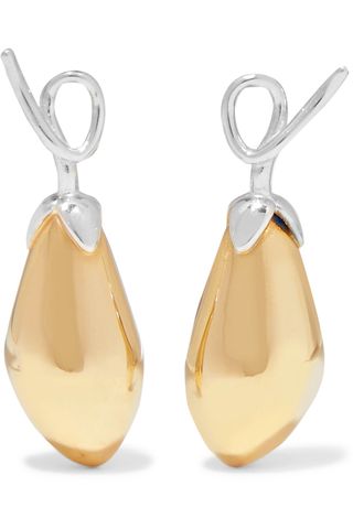 Anne Manns + Adelheid Silver and Gold-Plated Earrings