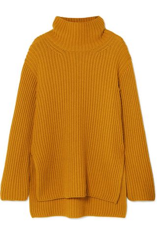 Arje + Oversized Wool, Silk and Cashmere-Blend Turtleneck Sweater