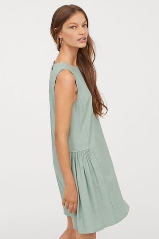 H&M + Lyocell Blend Dress